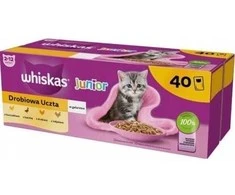 Whiskas Gal Junior su paukštiena 40x85g