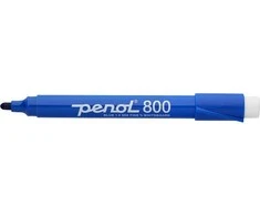 Baltos lentos žymeklis, Penol 800, 1,5 mm, apvalus, mėlynas, 10 vnt. pakuotėje