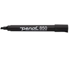 Baltos lentos žymeklis Penol 850 2-5 mm juodas nuožulnus galiukas