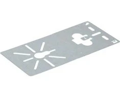 Wibe SCHNEIDER ELECTRIC Dėžutės plokštė A, aukštis 245 mm, plotis 1 mm, ilgis 118,5 mm, galvanizuota