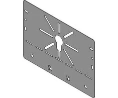 Wibe SCHNEIDER ELECTRIC Dėžutės plokštė B, aukštis 140 mm, plotis 1 mm, ilgis 200 mm, galvanizuota
