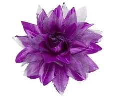 Widmann Plaukų segtukas su violetine gėle