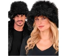 Kepurė Widmann Juodas fur hat