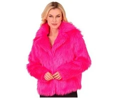 Widmann Rožinė fur jacket