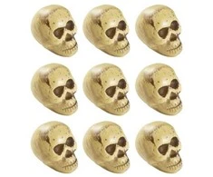 Widmann Kaukuolių rinkinys 9 vnt 5 cm