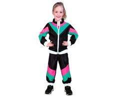 Widmann Juodas 80-ųjų sportinis kostiumas