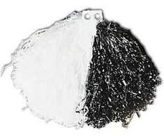Widmann Juodai baltas pompon
