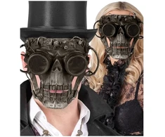 Widmann Steampunk kaukolės kaukė