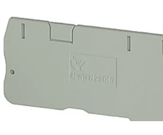 Wieland APWTPN 2,5 D1/2 - galinė plokštė, pilka
