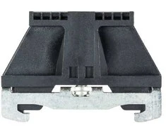 Wieland Elektrinis 9708 / 2 S 35, Galinis dangtelis, 100 vnt., Metalas, Juodas, 8 mm, 49 mm