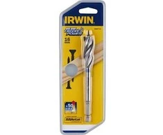 Grąžtas Irwin Grąžtai medienai Mėlynas GROOVE POWER 16 mm
