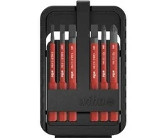 Grąžtas Wiha „slimBit“ elektrinių antgalių rinkinys, 6 vnt., Pozidriv, lizdas, PZ 1, PZ 2, 2,5, 3,5, 5,5, 6,5 mm, 142 g