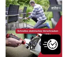 Grąžtas Elektrinis atsuktuvas WIHA speedE® PocketDrive
