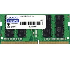 Wilk Elektronik Goodram GR2400S464L17S/8G, 8 GB, 1 x 8 GB, DDR4, 2400 MHz, 260 kontaktų SO-DIMM, Žalia