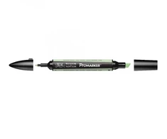 „Winsor &amp; Newton“ 0203215, šviesiai žalia, daugiaspalvė, pievos žalia, plonas/vidutinis, kalto formos/kulkinio formos galiukas, apvalus