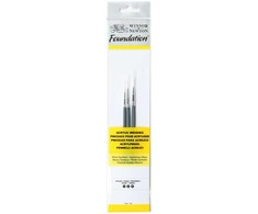 Winsor &amp; Newton Winsor &amp; Newton 5295001, set, Round brush, Synthetic