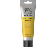 Winsor &amp; Newton Winsor &amp; Newton Galeria, 120 ml, Transparent, Geltona, Tube
