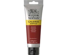 Winsor &amp; Newton Winsor &amp; Newton Galeria akriliniai dažai, 120 ml, raudona, tūbelė