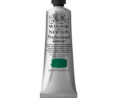 Winsor &amp; Newton Professional akriliniai dažai, 60 ml, žali, tūbelė
