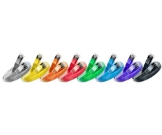 Wirewin SLIM tinklo kabeliai SLIM PKW-STP- -K6A 2.0 GN, 2 m, Cat6a, U/FTP (STP), RJ-45, RJ-45, žalias