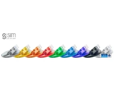 Wirewin SLIM UTP, 2 m, Cat6, U/UTP (UTP), RJ-45, RJ-45