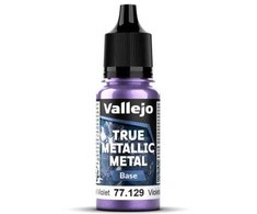Vallejo : 77.129 - True Metallic Metal - Base - Celestial Violet (18 ml)