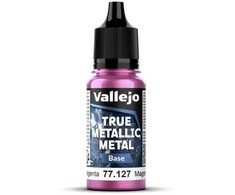 Vallejo Vallejo: 77.127 - True Metallic Metal - Base - Crimson Magenta (18 ml)