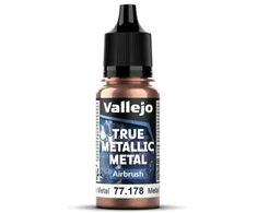 Vallejo Materiały modelarskie True Metallic Metal Airbrush Rusty Metal 18 ml