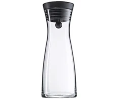 WMF 0617716040, 0,75 L, juoda, permatoma, stiklas, silikonas, nerūdijantis plienas, Basic, 10 cm, 237 mm