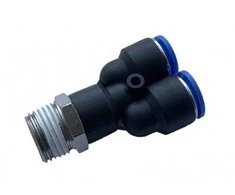 Woody Adapteris 1/2'' išorinis sriegis, 2 įstūmimo jungtys, 12 mm
