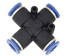 Woody Įspaudžiamas kryžminis antgalis 12 mm kompresoriaus valikliui