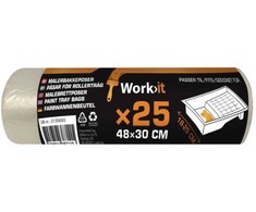 Work-it Work>it® dažytojų maišai 48×30 cm rulonas po 25 vnt.
