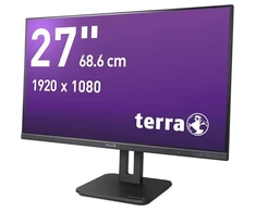 Monitorius Wortmann AG TERRA LCD/LED 2748W PV V4 IPS juodas HDMI/DP/USB-C (3030264)