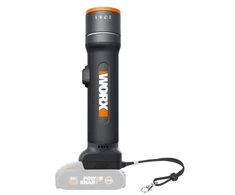 WORX WX027.9, Universal prožektorius, Juodas, Oranžinis, Mygtukai, LED, SOS mode, Baltas
