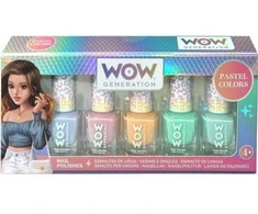 Kids Licensing Wow kartos nagų lako mergaitėms 5 kūriniai