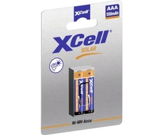 XCell Akumuliatorius Solar X550AAA Ni-MH Micro AAA 1,2V 550mAh 2St.