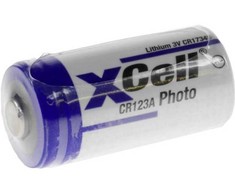 XCell baterija CR123A 2/3A Lose 3V 1550mAh 1st.