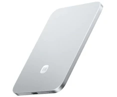 „Xiaomi UltraThin“ magnetinė išorinė baterija „5000“, 15 W, ledyninės sidabrinės spalvos