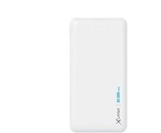 Xlayer 217286 - Baltas - Mobile phone/Išmanusis telefonas,Planšetė - Lithium Polymer (LiPo) - 20000 mAh - USB - 5 V