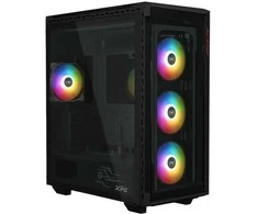 ADATA XPG BATTLECRUISER II ST Midi-Tower Juodas - Midi Tower - PC - Juodas - ATX - EATX - micro ATX - Mini-ITX - Nerūdijantis plienas - Gaming (15260188)