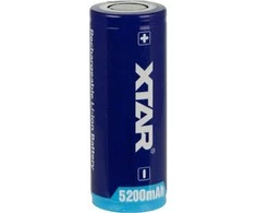 Xtar 5200mAh 3,6V 26650 akumuliatorius su PCB