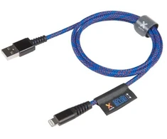 Xtorm Mėlyna, 1 m, „Lightning“, USB A, Mėlyna, Tiesus, Tiesus