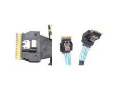Intel Kabelių rinkinys 2U 1x SlimSAS į 1x SlimSAS (tiesus) 1x SFF8654 8i į 1x SFF-8654 8i (CYPCBLSLSSRIS)