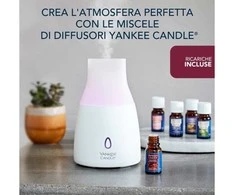 Yankee Candle Ultragarsinis difuzorius su juodųjų vyšnių aliejumi
