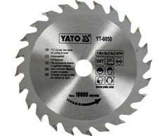 YATO WIDI diskinis pjūklas 130x16 mm 24 dantu 6050