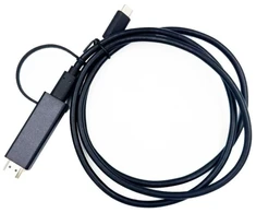 Yealink 330000008024, 1,2 m, HDMI A tipo (standartinis), USB C tipo, kištukas, kištukas, tiesus