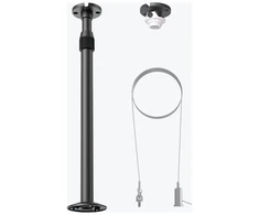 Yealink 3311091, Mounting kit, Juodas, Pilkas, 470 g, 401 mm, 115 mm, 84 mm