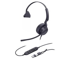 Yealink ausinės UH42 Mono UC USB-C/A