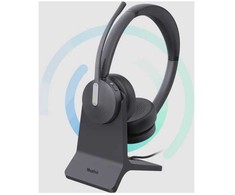 Ausinės Yealink BH70 Dvigubos su stovimomis komandomis (BH70 DUAL WITH STAND TEAMS USB-C/A)
