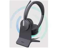 Ausinės Yealink BH70 Dvigubos su stovimomis komandomis (BH70 DUAL WITH STAND TEAMS USB-C/A)